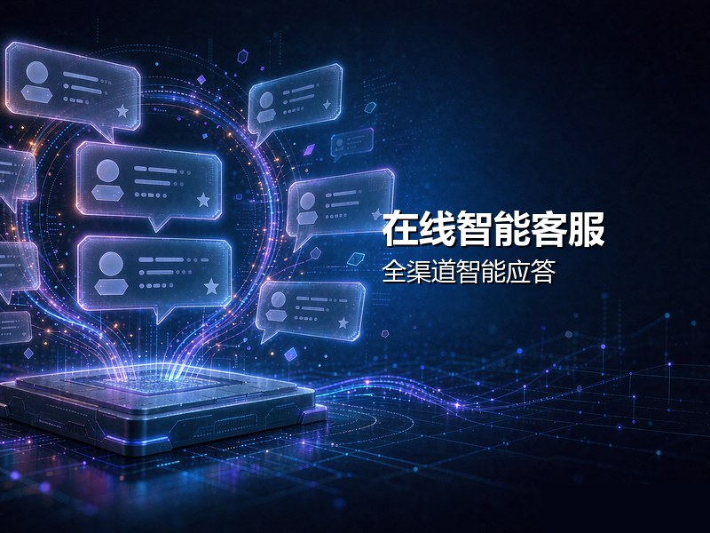 在线智能客服系统：全渠道接待与机器人7×24小时应答